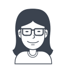 984106 avatar female girl glasses person icon 1